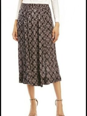 FREE PEOPLE swept away culotte wide leg pants S M
